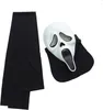Scream Kostüm Halloween-Geist schwarz mit Maske für Kinder Produktbild-Vorschau 5