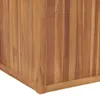 vidaXL Lit surélevé 100x50x50 cm bois massif teck Voir les images du produit 5