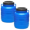 Garronda Set 2x 10 Liter Weithalsfass BPA-frei Futtertonne Produktbild-Vorschau 1