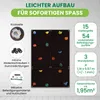 Kletterwand Outdoor mit bunten Klettersteinen und Produktbild-Vorschau 2