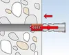 fischer Duopower 6 x 30 S con vite, confezione da 50 pezzi. Anteprima dell’immagine prodotto 34