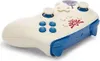 A white and blue Nintendo Switch controller with a Zelda-themed design. Anteprima dell’immagine prodotto