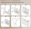 WOLTU Kommode mit 10 Schubladen aus Stoff, Sideboard, Produktbild-Vorschau 6