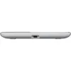 Side view of a white wireless charger with a USB-C port. Produktbild-Vorschau