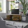 vidaXL TV-Schrank Räuchereiche 80x34x36 cm Holzwerkstoff Produktbild-Vorschau 2