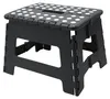 Klapphocker / Tritthocker, 29x22x22 cm, schwarz Produktbild-Vorschau 1