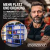 MONZANA® 2x Scaffali Metallo 180x90x40cm Portata Totale Anteprima dell’immagine prodotto 7