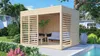 Carlsson Relax Pavillon Sally Gartenpavillon aus Holz Produktbild-Vorschau 1