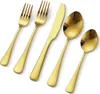 VEVOR 60 tlg. Besteckset in Gold aus lebensmittelechtem Produktbild-Vorschau 1
