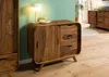 MASSIVMOEBEL24 | Buffet en bois de Sheesham 90x40x75 marron Voir les images du produit 3