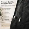 Faltbarer Rucksack Reiserucksack Tagesrucksack Schwarz Produktbild-Vorschau 6