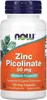 Zinkpicolinat 50 mg 120 pflanzliche Kapseln Now Foods Produktbild-Vorschau 1