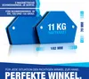 NTG Magnet Schweißwinkel Set: 6 Stück Schweißmagnet Produktbild-Vorschau 2