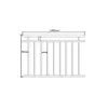 Bc-elec - ABR128 Türgeländer-Fenster 128x90cm Produktbild-Vorschau 2