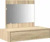 vidaXL Toaletka z szufladami Brązowa 83 x 40 x 70 cm Podgląd zdjęcia produktu 4