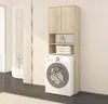 Armoire pour lave-linge FIN Chêne Sonoma 64 cm 2 portes Voir les images du produit 4