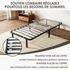 DEWINNER - Sommier 90x190 cm | Sommier à Lattes 90x190 Voir les images du produit 3