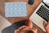 MuchoWow® Mauspad Mousepad Kreis - Blau - Muster 27x18 cm - Produktbild-Vorschau 4
