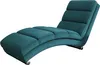 A teal chaise lounge on a white background. Náhled obrázku produktu