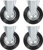 Bockrollen 4 Stk. 200 mm , Transportroller Design 2024 Produktbild-Vorschau 1