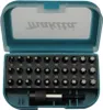 A teal and black bit set case with various star-shaped bits inside. Anteprima dell’immagine prodotto