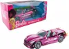 A Barbie Dream Car toy in its packaging and a separate shot of the toy car. Produktbild-Vorschau