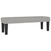Boxspringbett mit Matratze Hellgrau 160x200 cm Stoff Produktbild-Vorschau 6