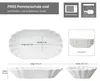 6x Fries Pommesschale oval weiß Currywurst-Schale Produktbild-Vorschau 6