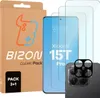 3x Gehärtetes Glas + Kameraschutz für Xiaomi 15T Pro, Bizon Produktbild-Vorschau 1
