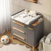 Wickelkommode Vitalispa Malia Grau 98 x 98 cm mit 1 Tür & 3 Produktbild-Vorschau 5