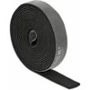 Delock  Klettband auf Rolle L 2 m x B 15 mm schwarz Produktbild-Vorschau 1