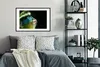 MuchoWow® MuchoWow® Gerahmtes Poster Affe - Fell - Schwarz Produktbild-Vorschau 2