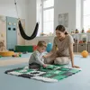 Mata edukacyjna piankowa dla dzieci składana miękka gruba Podgląd zdjęcia produktu 3