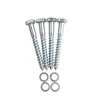 barre orizzontali 4iQ per parco giochi - set di 5, 125 cm, Anteprima dell’immagine prodotto 13