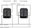 Wippenschalter 12V DC 16A 2-polig (4-Pin) 30x22mm, rote Produktbild-Vorschau 3