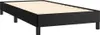 vidaXL Bettgestell Schwarz 80x200 cm Kunstleder Produktbild-Vorschau 3