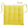 Lavea® Sitzkissen 40x40 cm, 8er Set, Zartgelb - mit Produktbild-Vorschau 3
