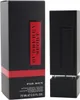 Burberry Sport for Men After Shave 75 ml, schwarzer rechteckiger Flakon neben schwarzer Originalverpackung mit rotem Akzent. Podgląd zdjęcia produktu