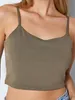 NOISY MAY Einfarbiges Crop Top mit Spaghettiträgern Produktbild-Vorschau 3