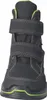 A single black boot with green accents, shown from the front. Produktbild-Vorschau