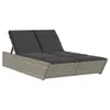 VidaXL 368181, Lounge, Gepolsterter Sitz, Polyrattan, Produktbild-Vorschau 1