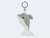 Schlüsselanhänger Delfin, grau, 13 cm, Meerestier Produktbild-Vorschau 2