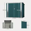 Mülltonnenbox BEALIFE 158x105x134 cm aus verzinktem Stahl | Produktbild-Vorschau 3