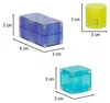Konstrukcja 3D klocki magnetyczne LED świecące 64 el Podgląd zdjęcia produktu 5