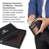 Leder Geldbörse Herren Portemonnaie RFID Hochformat Produktbild-Vorschau 8