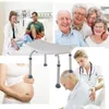 A collage of images showing different people and a shower stool. Produktbild-Vorschau
