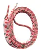 SNORS bedruckte Schnürsenkel flach - KIRSCHEN ROSA - 10mm - Produktbild-Vorschau 1