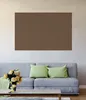 Wallario Poster - Braun, Kunstdruck Größe: 100 x 150 cm Produktbild-Vorschau 2