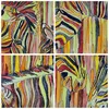 Bild auf Leinwand - Leinwandbild - Zebra Abstraktion - Produktbild-Vorschau 8