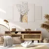Bild auf Leinwand - Leinwandbild - 5 Teile - Mode Frau Produktbild-Vorschau 7